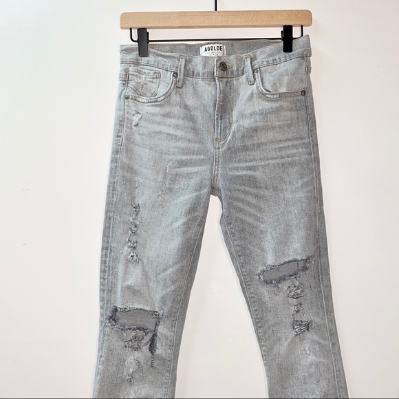 Agolde Sophie High Rise Crop Skinny 26 - Picture 6 of 15
